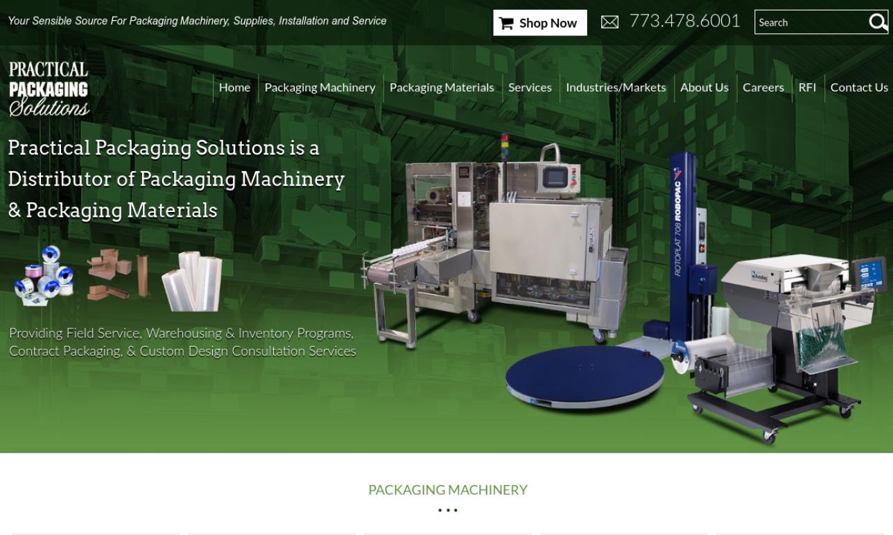 packaging machinery services